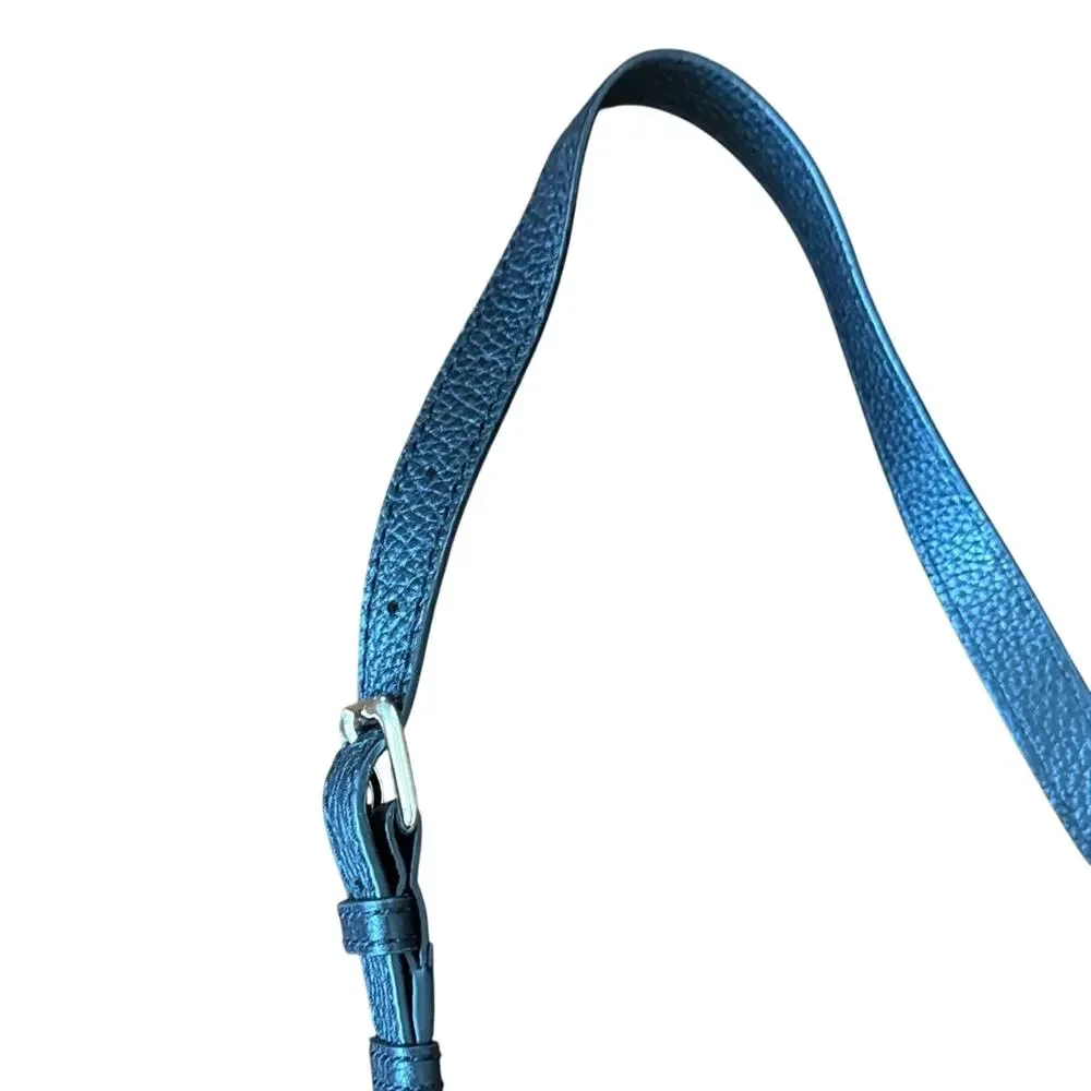 Kate Spade Ella Pebbled Leather Expandable Crossbody Shoulder Bag Black